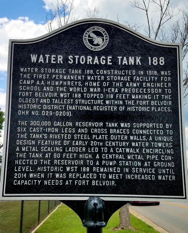 Water Storage Tank 188 Marker. Click for full size. Water Storage Tank 188 Marker image. Click for full size.
