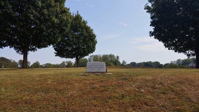 Fourteenth Street Elementary School Marker. Click for full size. Fourteenth Street Elementary School Marker image. Click for full size.