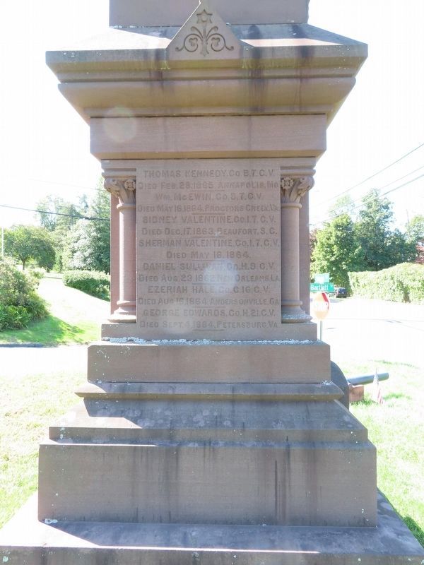 Portland Civil War Memorial. Click for full size. Portland Civil War Memorial image. Click for full size.