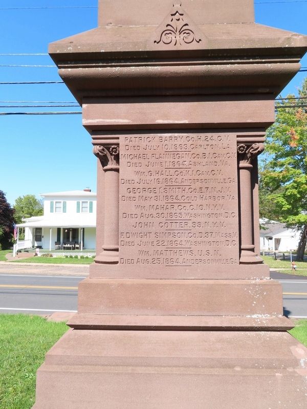 Portland Civil War Memorial. Click for full size. Portland Civil War Memorial image. Click for full size.