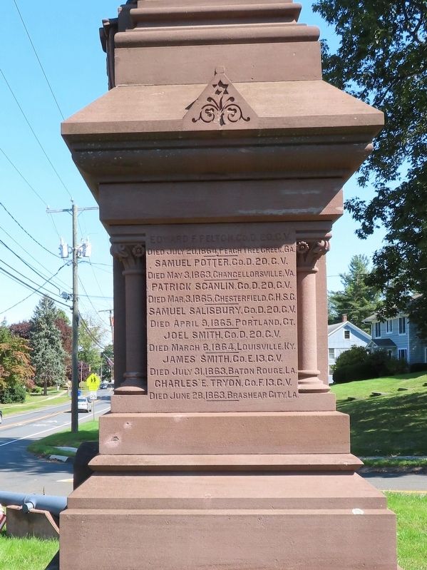 Portland Civil War Memorial. Click for full size. Portland Civil War Memorial image. Click for full size.
