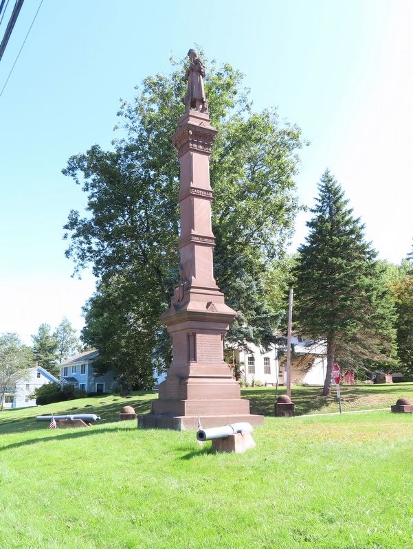 Portland Civil War Memorial. Click for full size. Portland Civil War Memorial image. Click for full size.