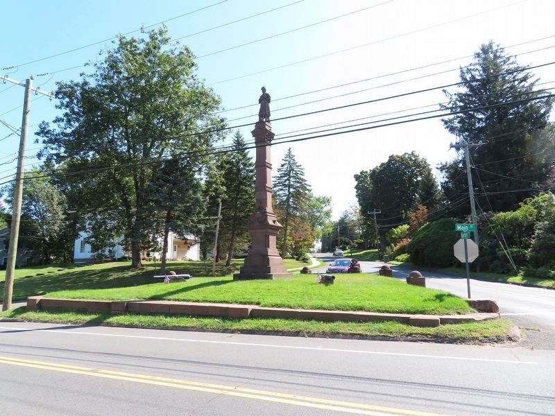Portland Civil War Memorial. Click for full size. Portland Civil War Memorial image. Click for full size.