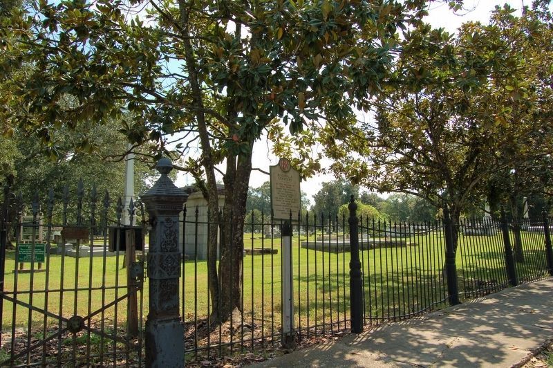 Magnolia Cemetery Marker. Click for full size. Magnolia Cemetery Marker image. Click for full size.