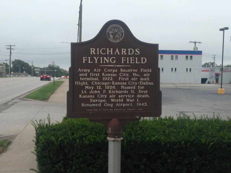 Richards Flying Field Marker image. Click for full size.