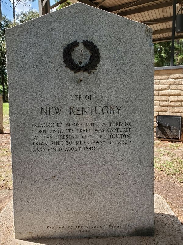 Site of New Kentucky Marker. Click for full size. Site of New Kentucky Marker image. Click for full size.