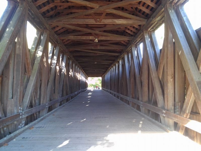 The Black (Pugh's Mill) Covered Bridge image. Click for full size.