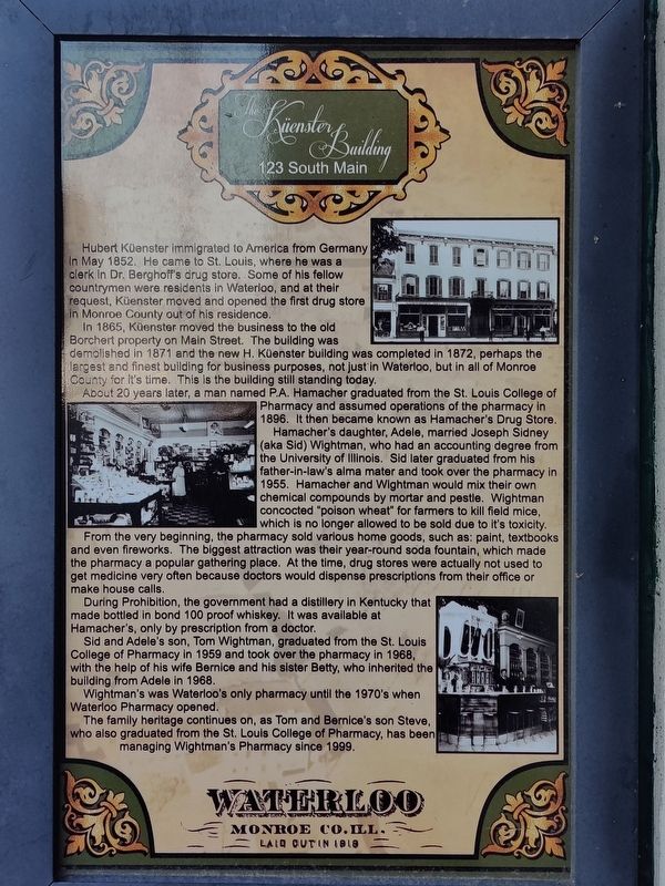 The Kenster Building Marker image. Click for full size.