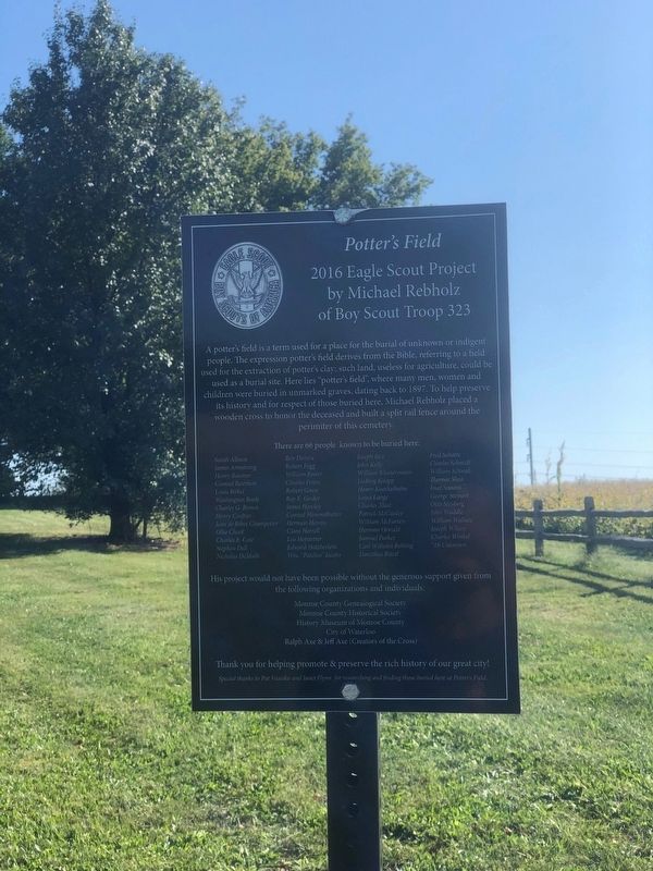Potter's Field Marker image. Click for full size.