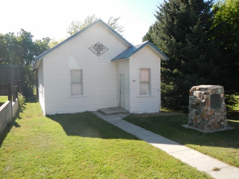 Relic Hall and Rockland Valley Marker. Click for full size. Relic Hall and Rockland Valley Marker image. Click for full size.