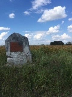 James Seeley School Marker and General Location image. Click for full size.