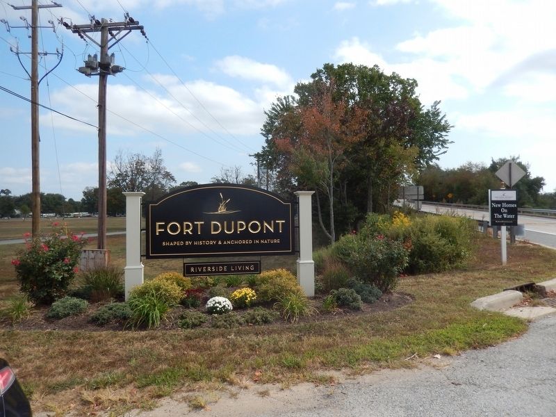 Fort DuPont Marker image. Click for full size.