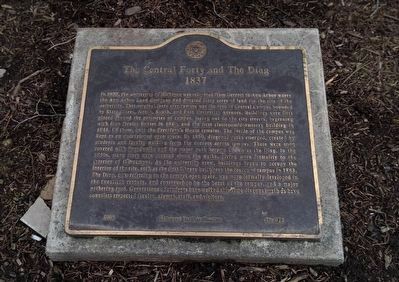 The Central Forty and The Diag Marker. Click for full size. The Central Forty and The Diag Marker image. Click for full size.