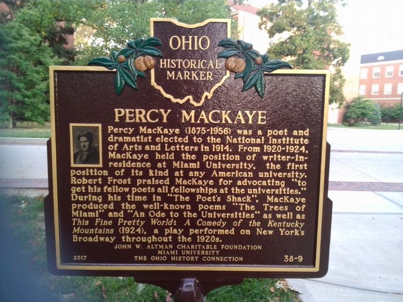 Percy Mackaye / "The Poet's Shack" Marker image. Click for full size.