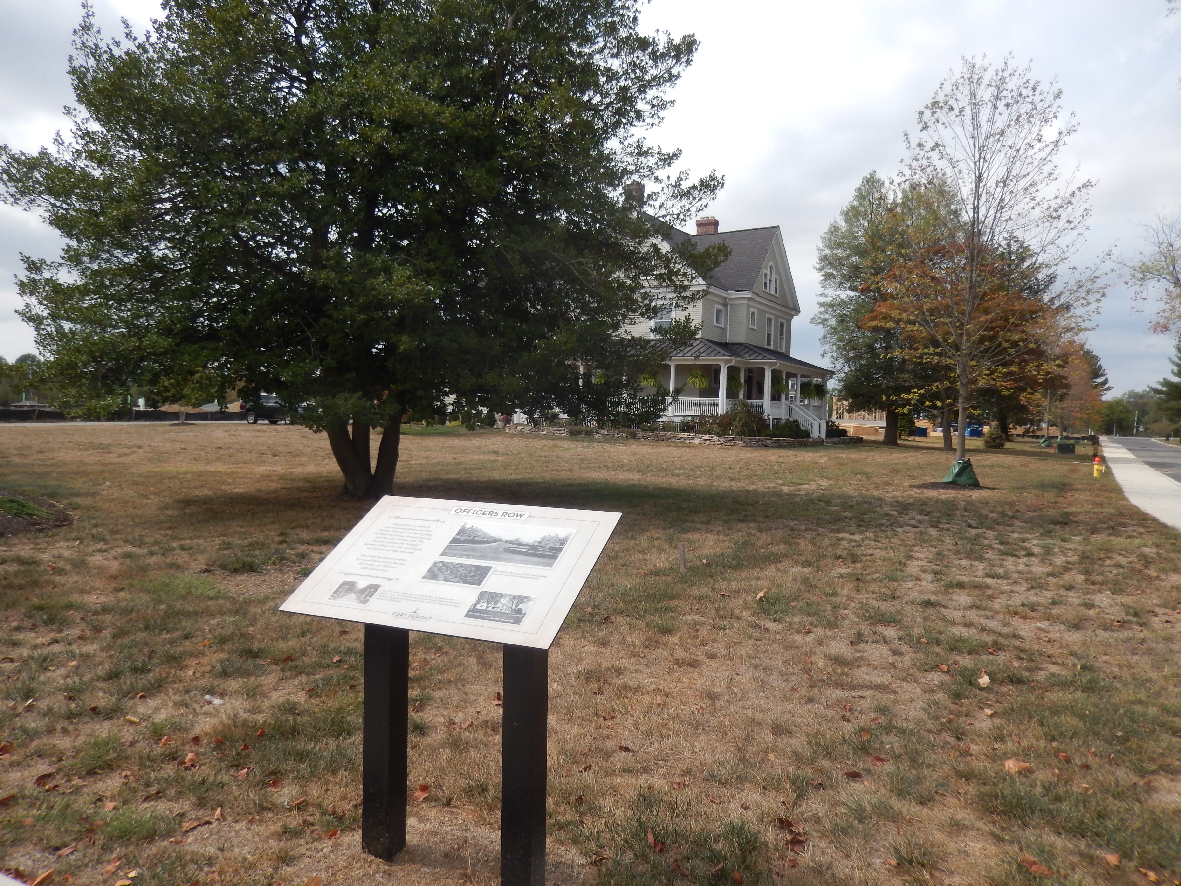 Officers Row Marker