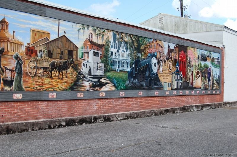 A History of Terrebonne Parish Mural. Click for full size. A History of Terrebonne Parish Mural image. Click for full size.
