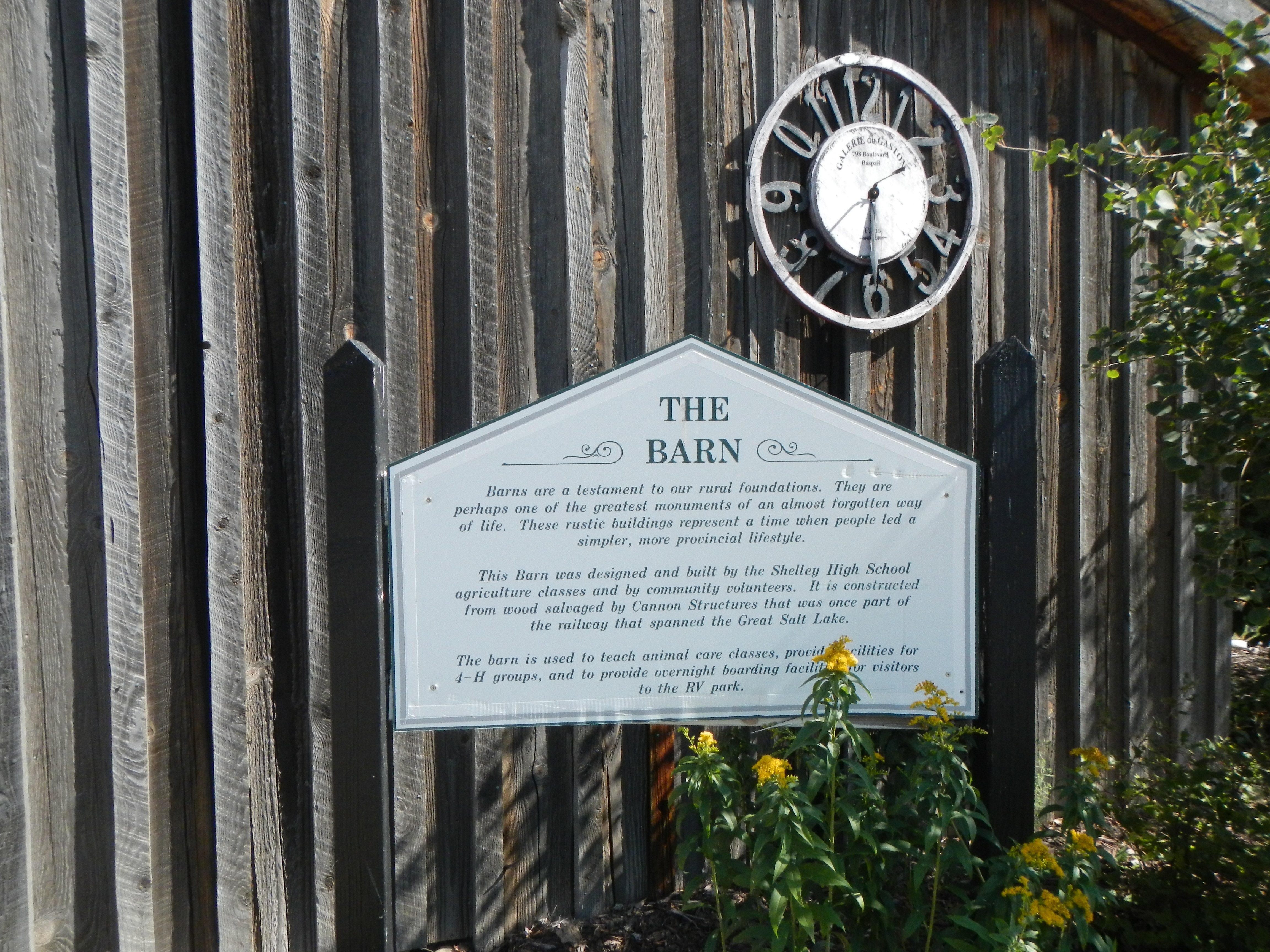 The Barn Marker