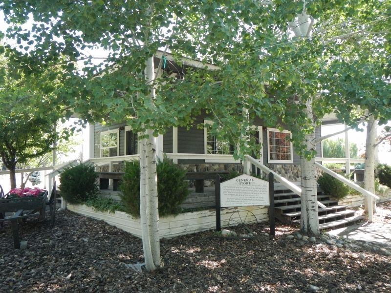 General Store and Marker. Click for full size. General Store and Marker image. Click for full size.
