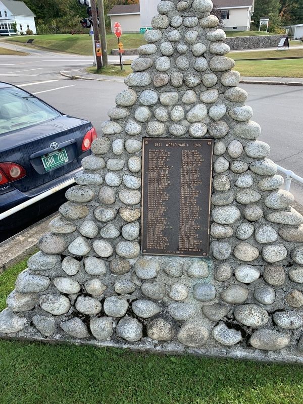 Stratford N.H. War Memorials Marker. Click for full size. Stratford N.H. War Memorials Marker image. Click for full size.