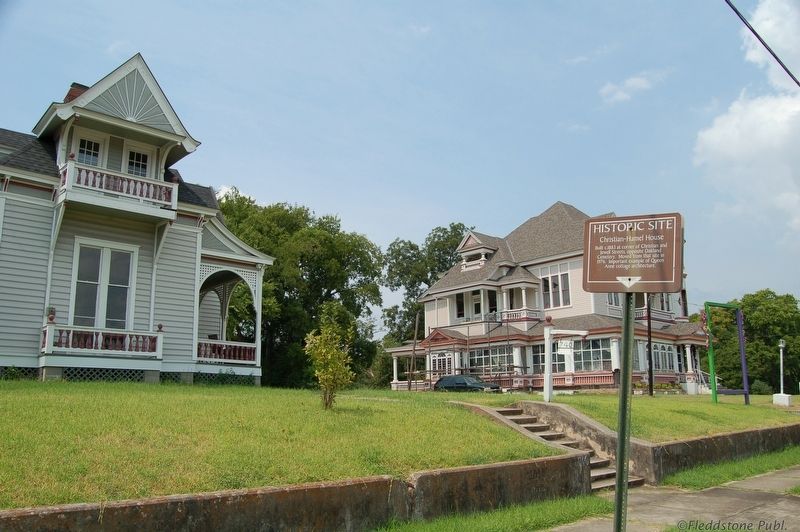 Christian-Hamel House Marker image. Click for full size.
