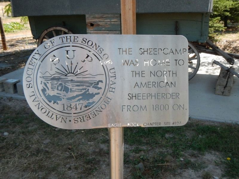 Sheepcamp Wagon Marker. Click for full size. Sheepcamp Wagon Marker image. Click for full size.