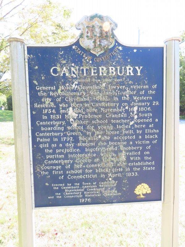 Canterbury Marker image. Click for full size.