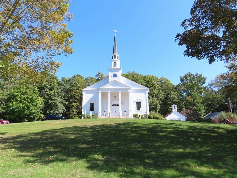 First Congregational Church of Canterbury. Click for full size. First Congregational Church of Canterbury image. Click for full size.