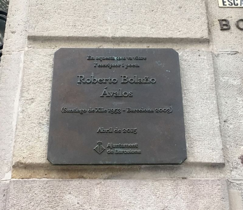Roberto Bolano Avalos Marker image. Click for full size.