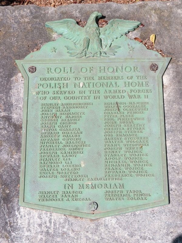 Polish National Home World War II Monument image. Click for full size.