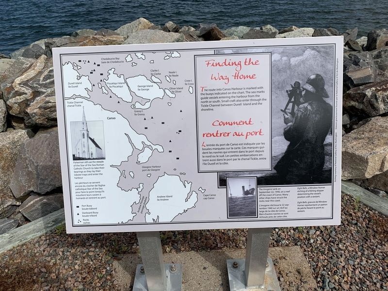 Finding the Way Home Marker. Click for full size. Finding the Way Home Marker image. Click for full size.