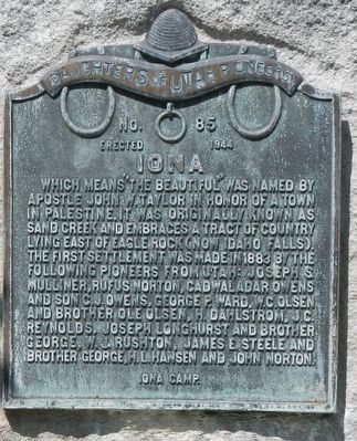 Iona Marker image. Click for full size.