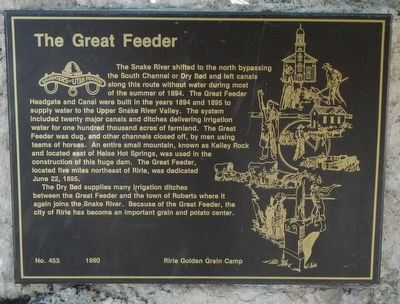 The Great Feeder Marker image. Click for full size.