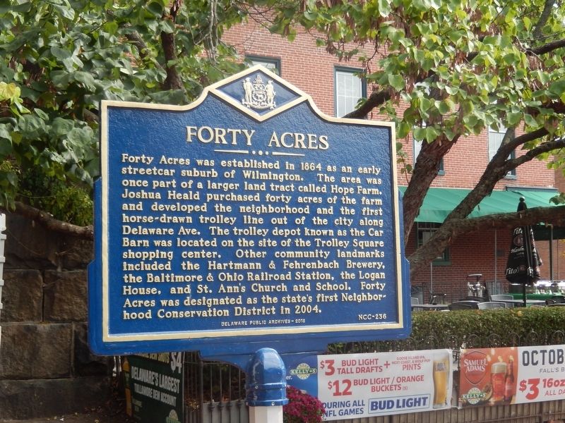 Forty Acres Marker image. Click for full size.