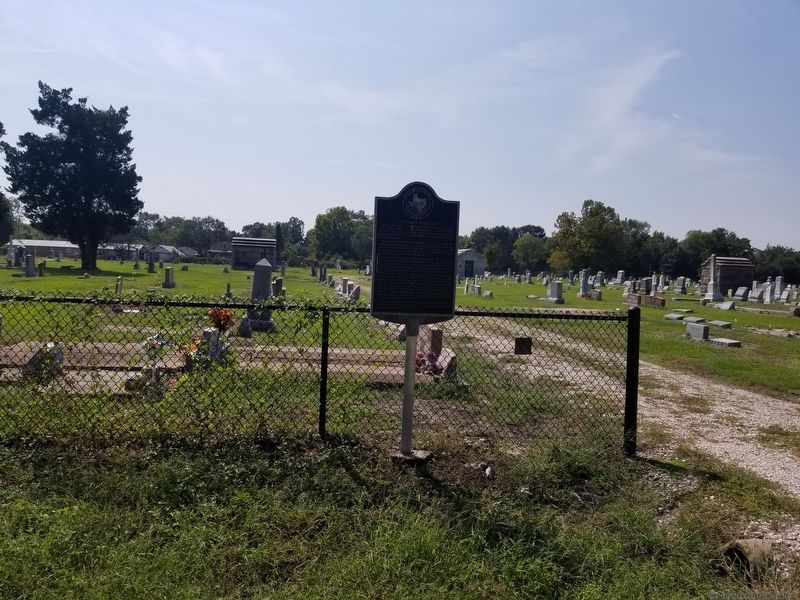 Evergreen Cemetery Marker image. Click for full size.