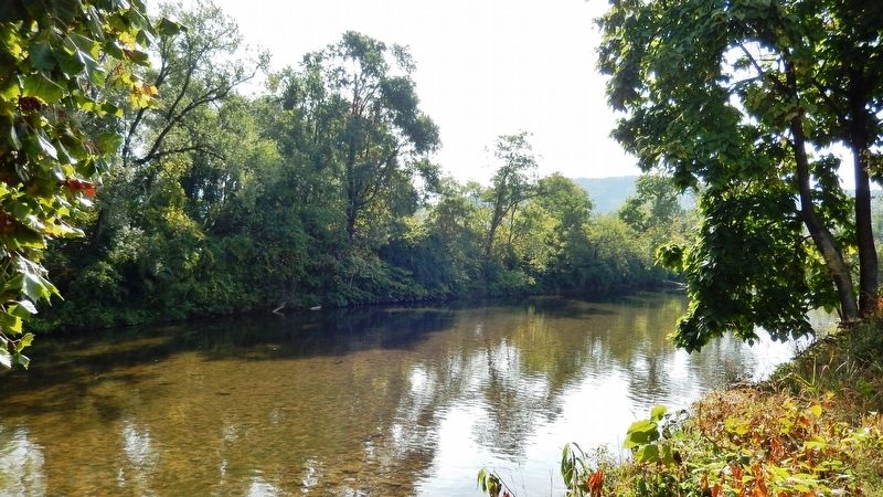 South River (<i>view from near marker</i>) image. Click for full size.