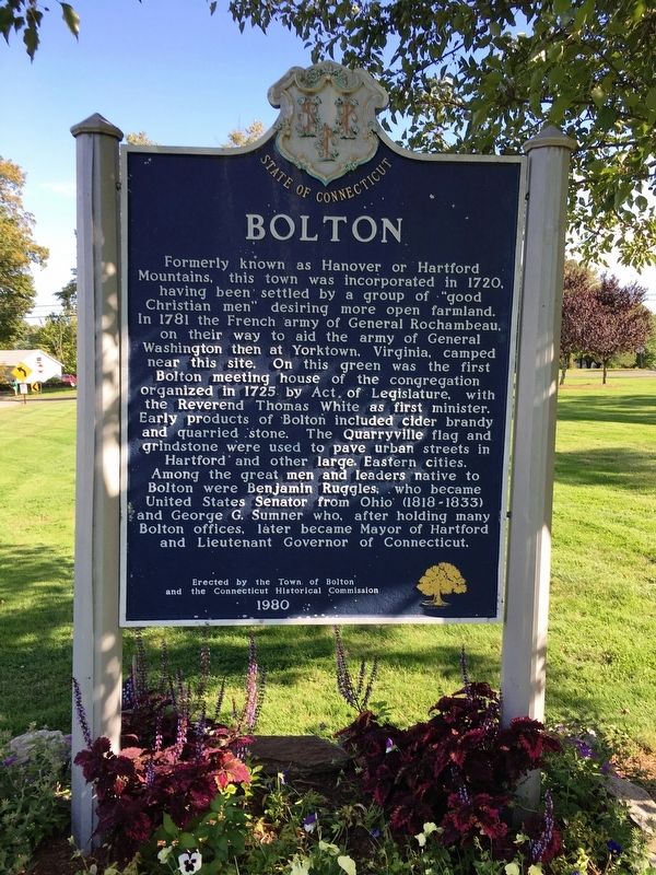 Bolton Marker. Click for full size. Bolton Marker image. Click for full size.