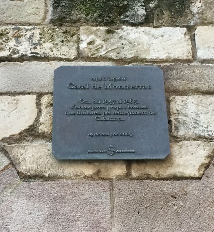Casal Montserrat Marker image. Click for full size.