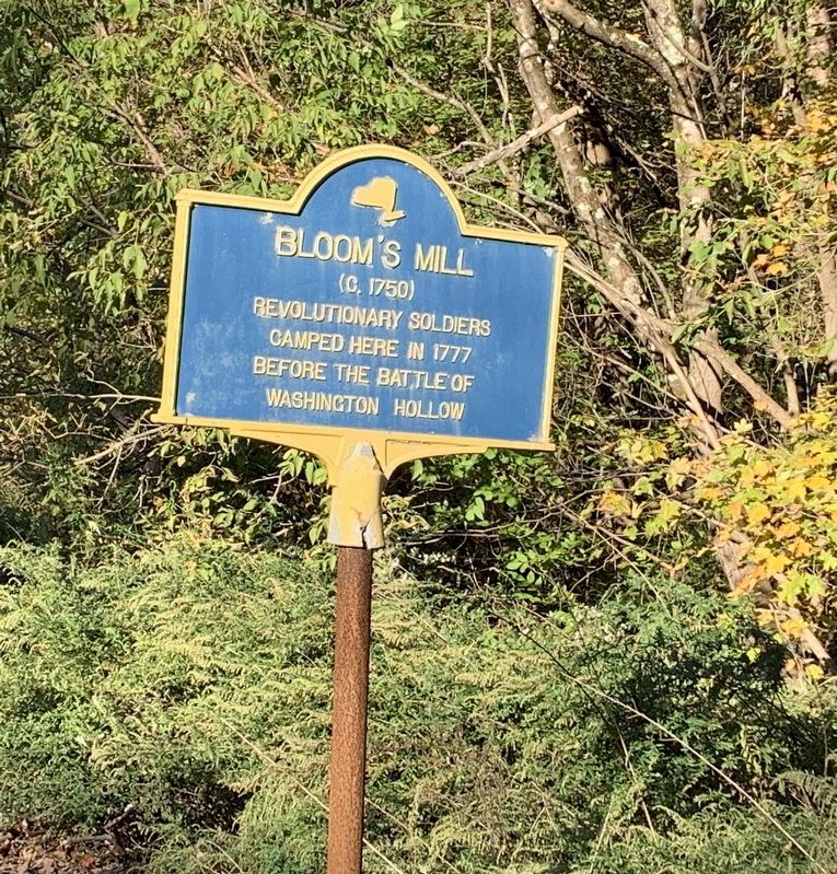 Bloom�s Mill Marker image. Click for full size.