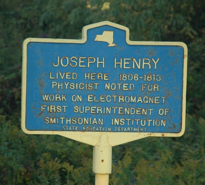 Joseph Henry Marker image. Click for full size.