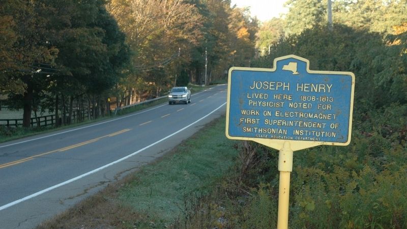 Joseph Henry Marker image. Click for full size.