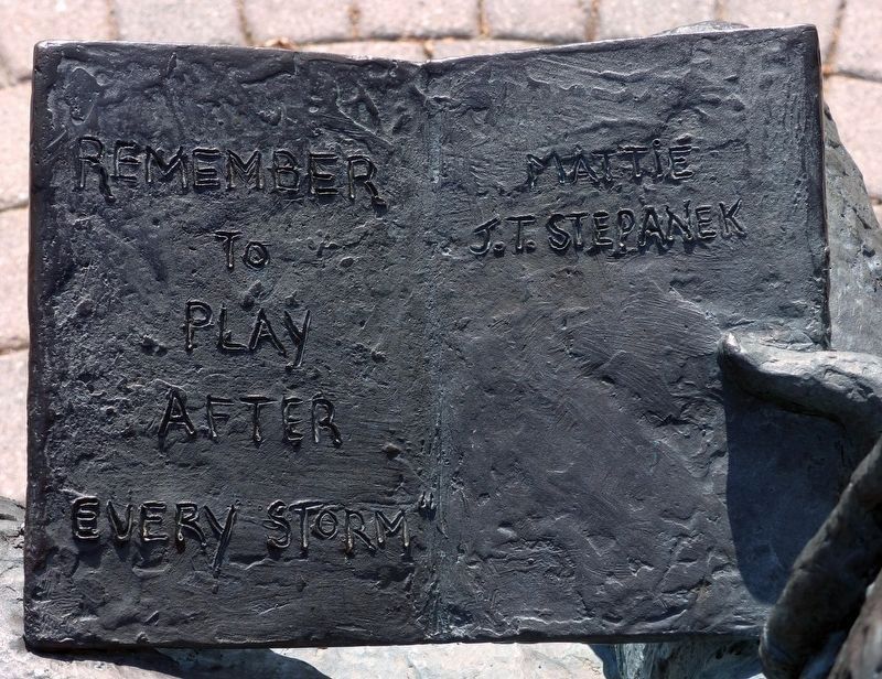 “Remember to Play After every Storm”<br>Mattie J. T. Stepanek. Click for full size. “Remember to Play After every Storm”<br>Mattie J. T. Stepanek image. Click for full size.