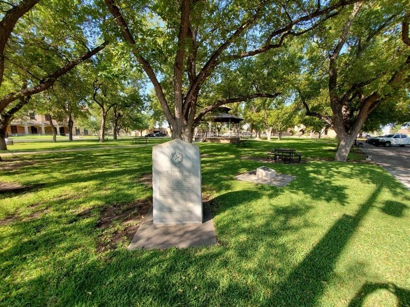 Site of Fort Stockton Marker image. Click for full size.