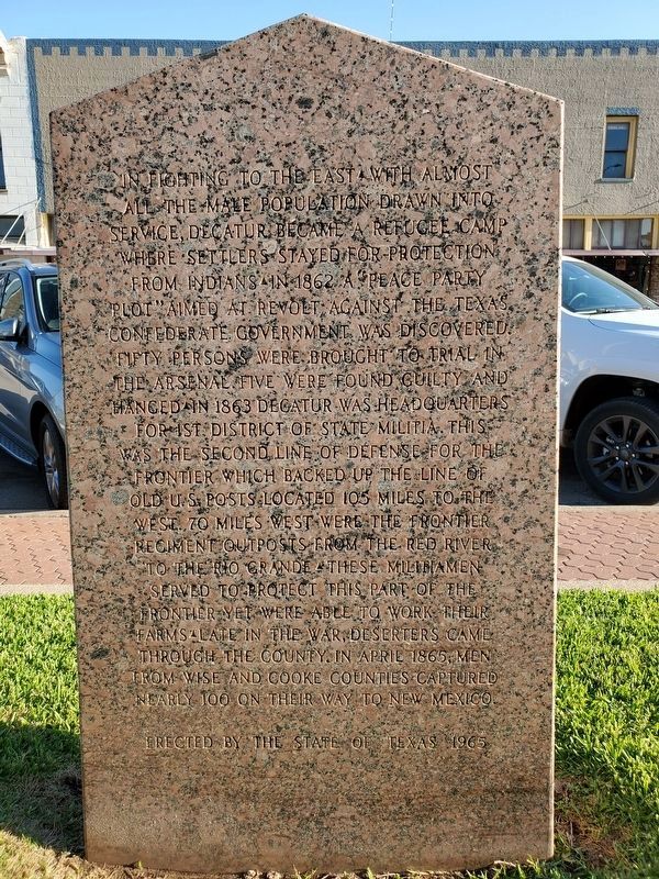Wise County C.S.A. Marker Rear image. Click for full size.