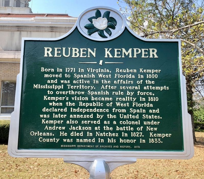 Rueben Kemper Marker image. Click for full size.