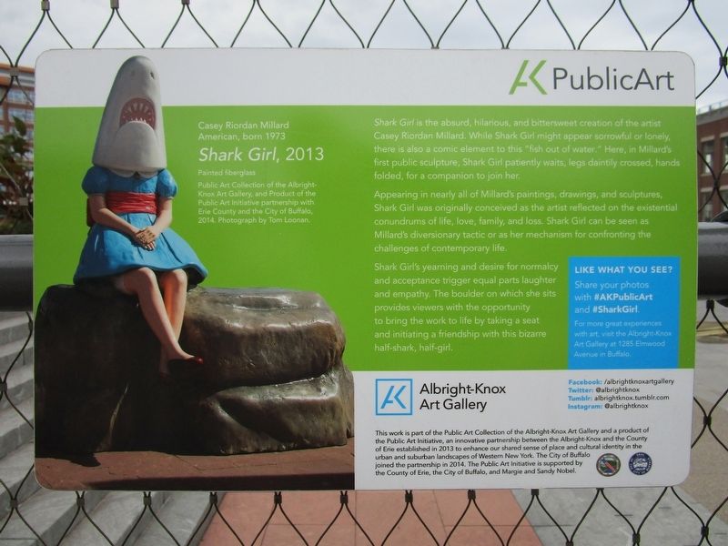 Shark Girl Marker image. Click for full size.
