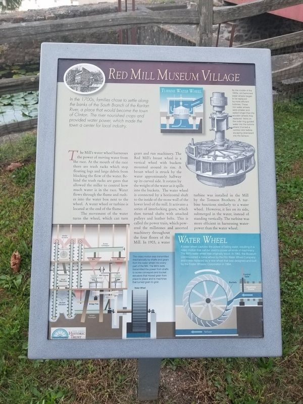 Red Mill Museum Village Marker image. Click for full size.