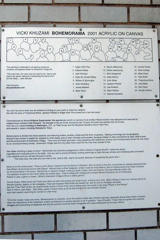 Bohemorama Marker image. Click for full size.