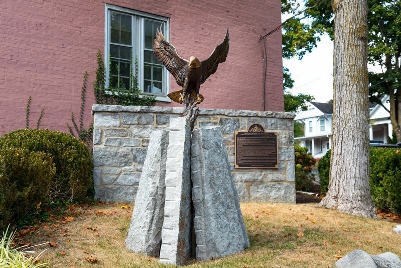 William Cammack Campbell American Eagle and Marker image. Click for full size.