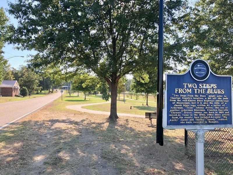 The view west from the marker towards the Bruce Burney Memorial Walking Track. image. Click for full size.