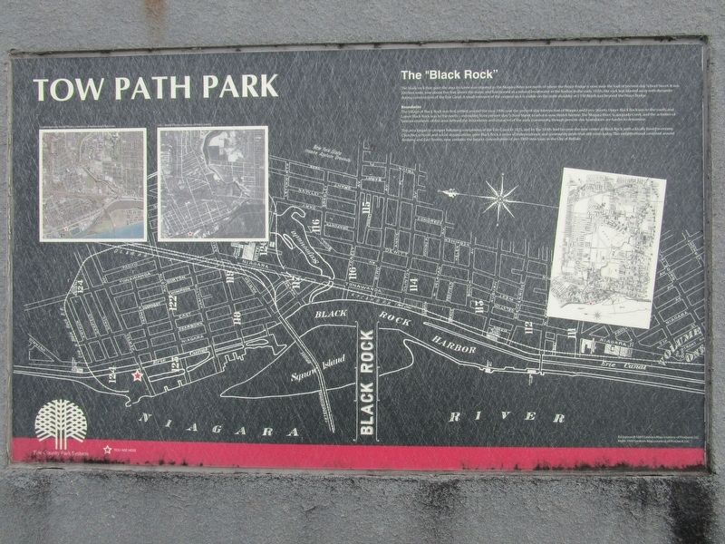Tow Path Park Marker image. Click for full size.
